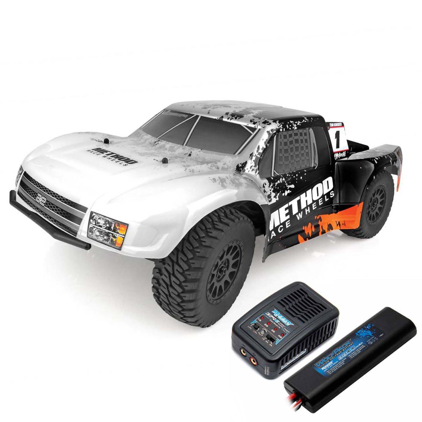 1/10 Pro2 SC10 2WD Short Course Truck with Method Race Wheels Ready to Run with Battery and Charger (ASC70021C)