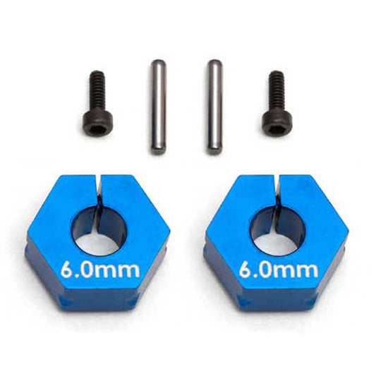 Factory Team Clamping Wheel Hexes 6.0mm (ASC71034)