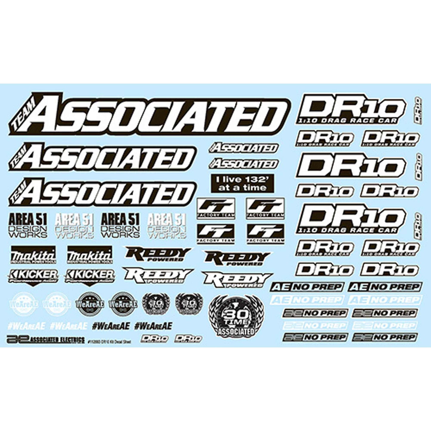 DR10 Decal Sheet (ASC71089)