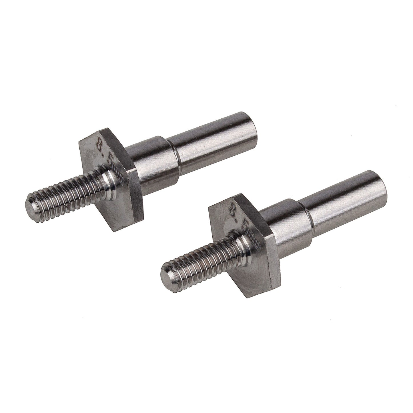 FT Titanium Front Axles 8.5mm for RC10T6.1 (ASC71112)