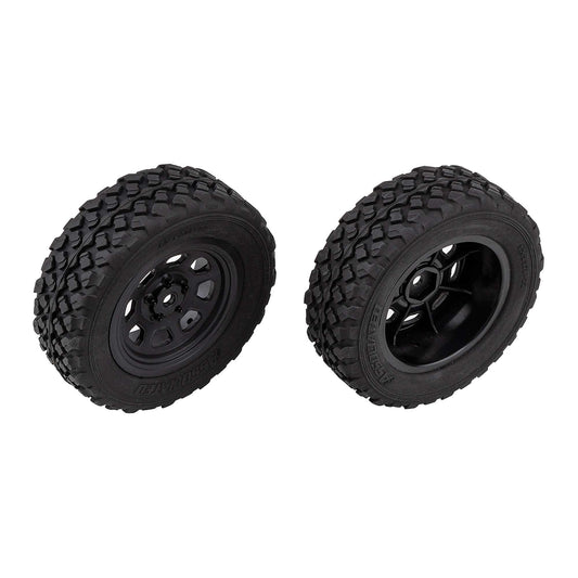 Pro2 LT10SW Front Wheels and Tires Mounted (ASC72113)