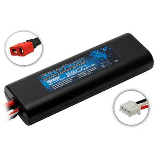 Reedy WolfPack 7.4V 3300mAh 2S 30C LiPo Battery with T-Plug (ASC751)