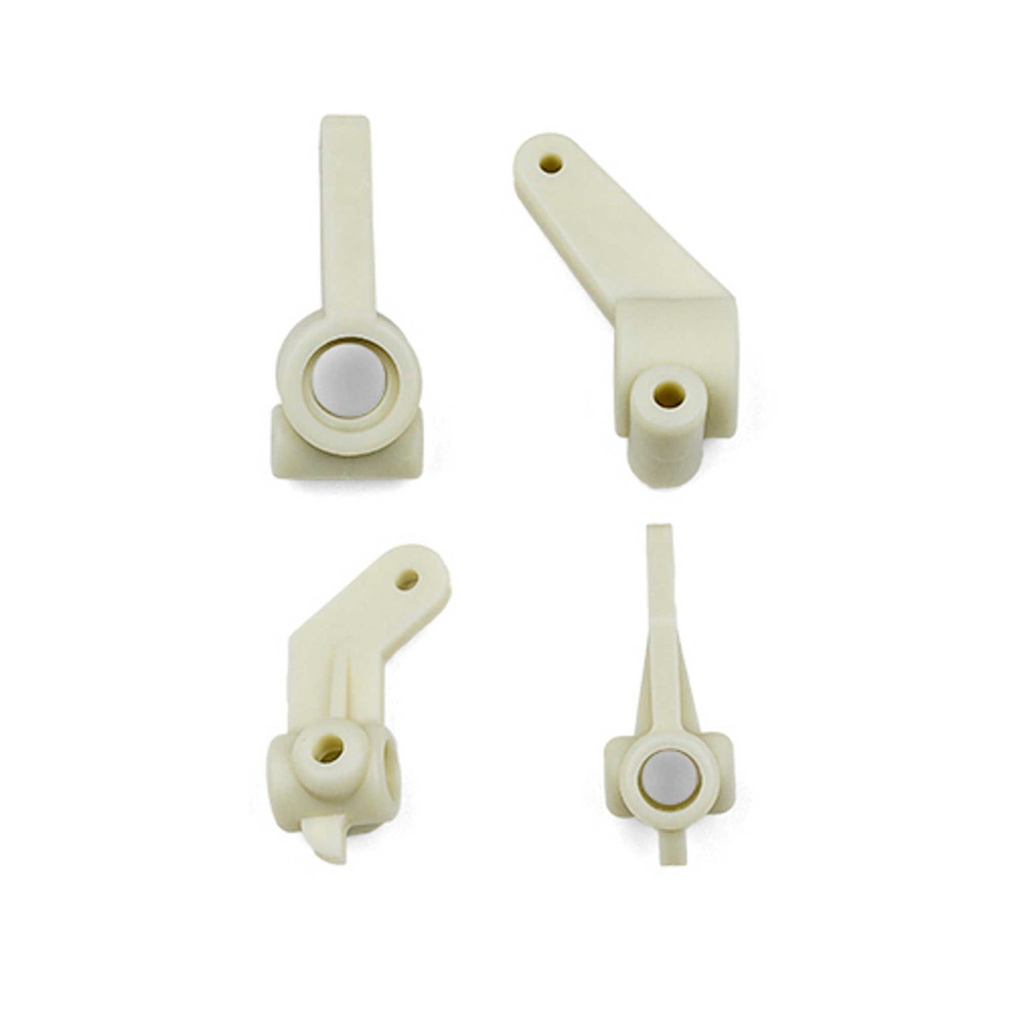 Inline Steering Blocks and Rear Hub Carriers 0 Degree White (ASC7810)