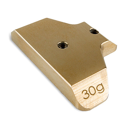 30g Brass Chassis Weight for RC8B3.1 (ASC81406)