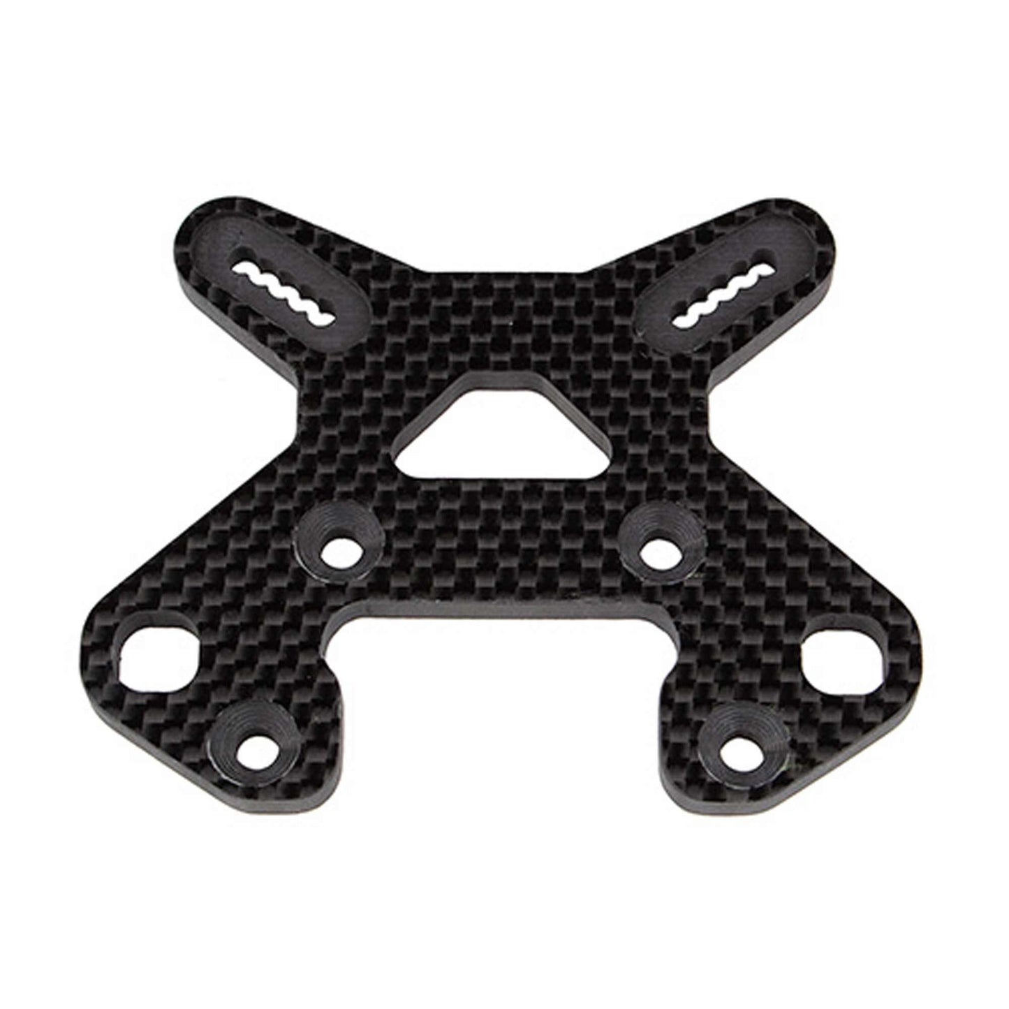 RC8B4 FT Front Shock Tower Carbon Fiber Upgrade (ASC81503)