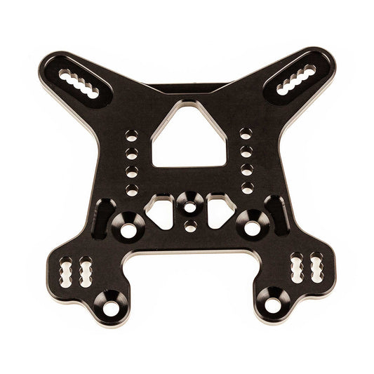 RC8B4 Rear Shock Tower Black Aluminum (ASC81505)