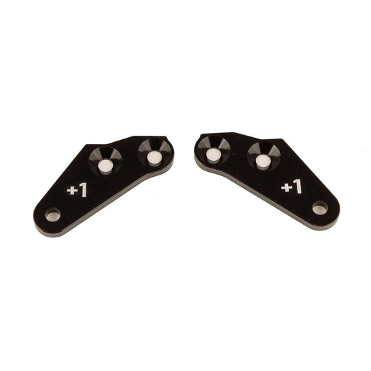 RC8B4 Aluminum +1 Steering Block Arms (ASC81640)