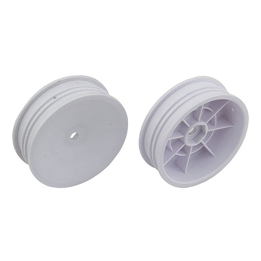 1/10 12mm Hex 2.2 Slim Front Buggy Wheels (White) (ASC91757)