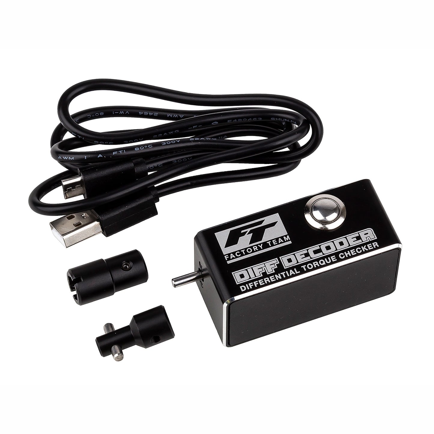 Factory Team Diff Decoder with 17mm Wheel Hex Adapter (ASC91918)