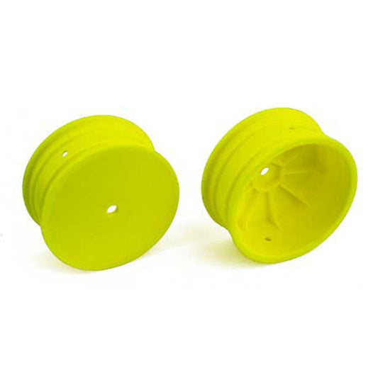 4WD Front Wheels, 2.2 in, 12 mm Hex, yellow