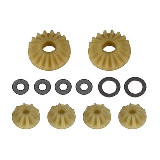 RC10B74 FT LTC Differential Rebuild Set, Plastic