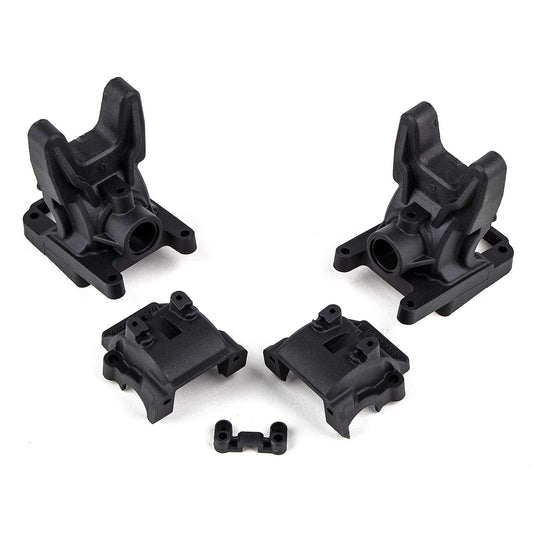 RC10B74.2 FT Front Gearboxes with 0 and 2 Diff Heights (ASC92326)