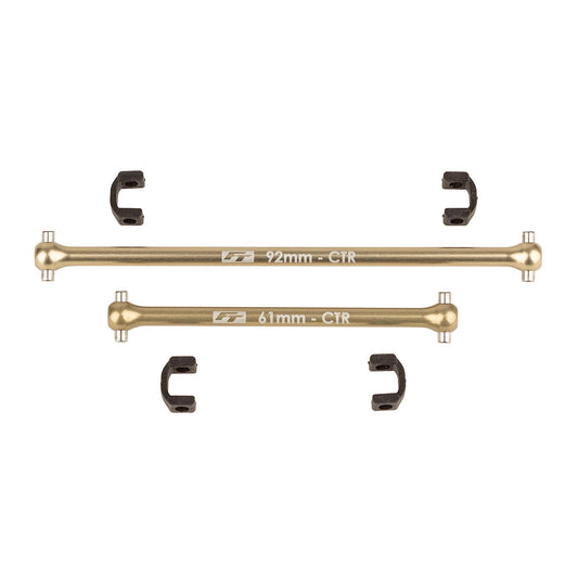 RC10B74.2 FT Center Dogbone Set Aluminum (ASC92373)