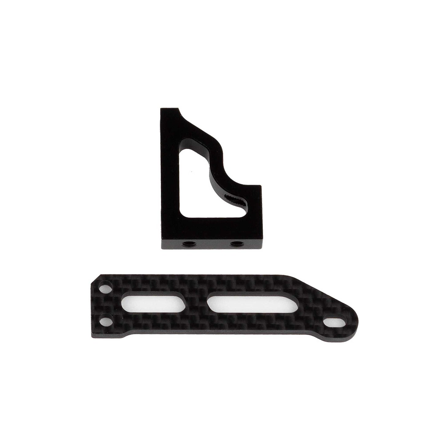 RC10B74.2 Servo Mount Set with Decoupled Slipper (ASC92377)