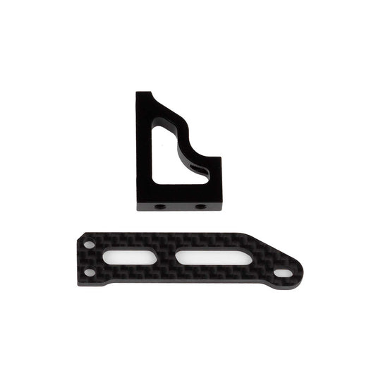 RC10B74.2 Servo Mount Set with Decoupled Slipper (ASC92377)