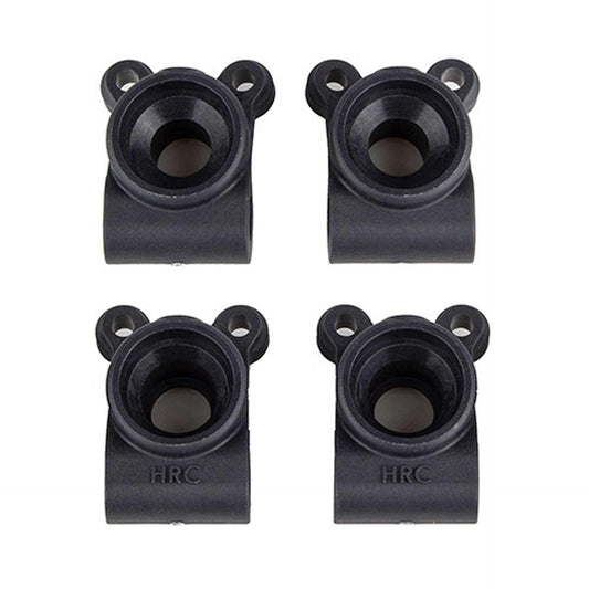 Rc10B7 Ft Rear Hubs, Carbon (ASC92413)