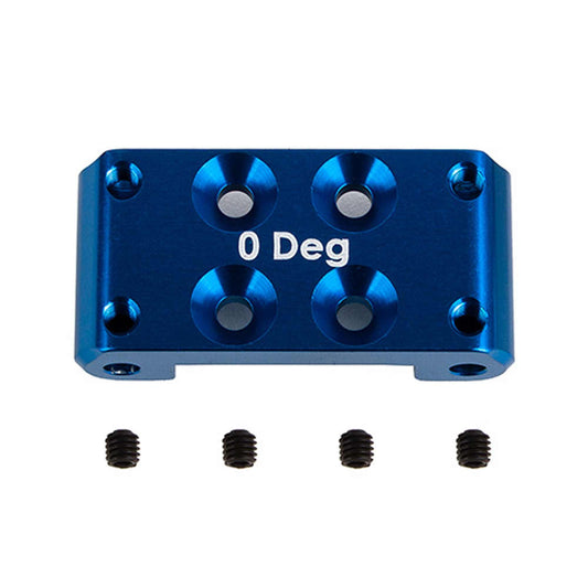 RC10B7 FT Front Bulkhead 0 Degree (ASC92436)