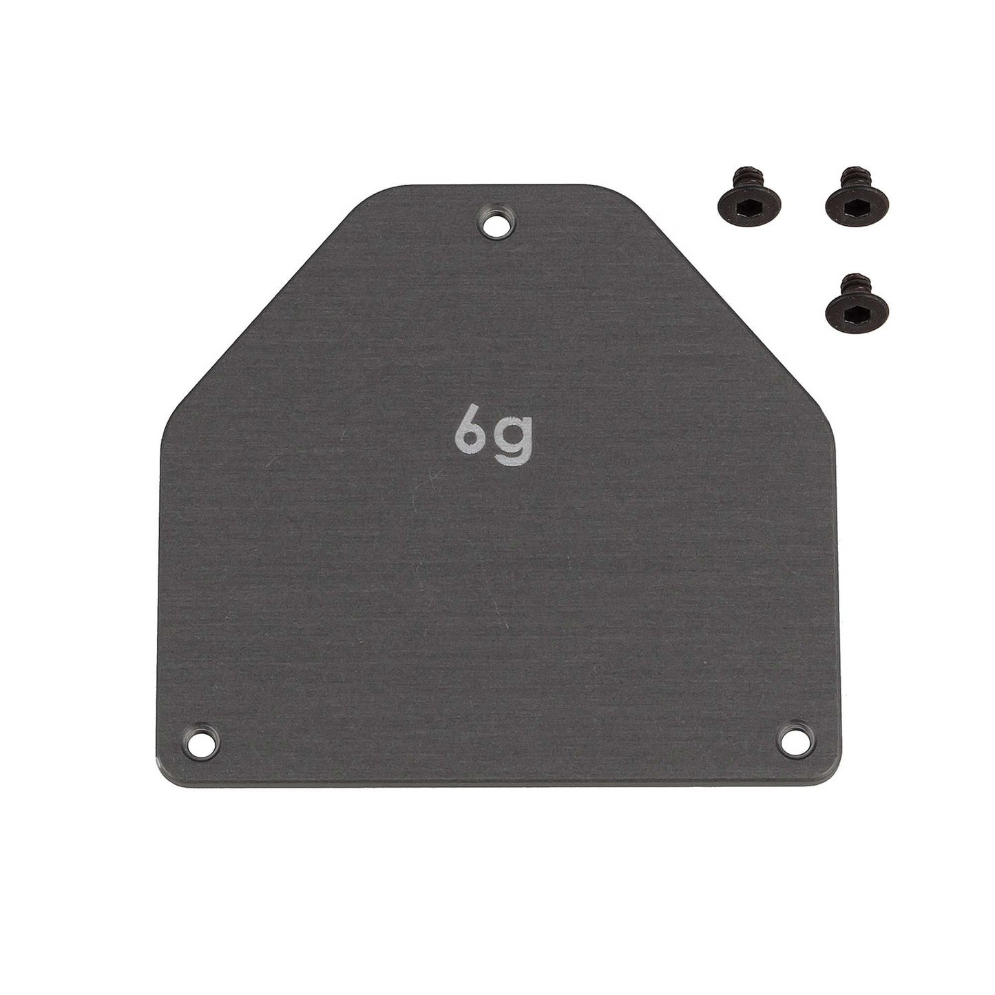 RC10B7 FT Aluminum Servo Weight Plate 6g (ASC92444)