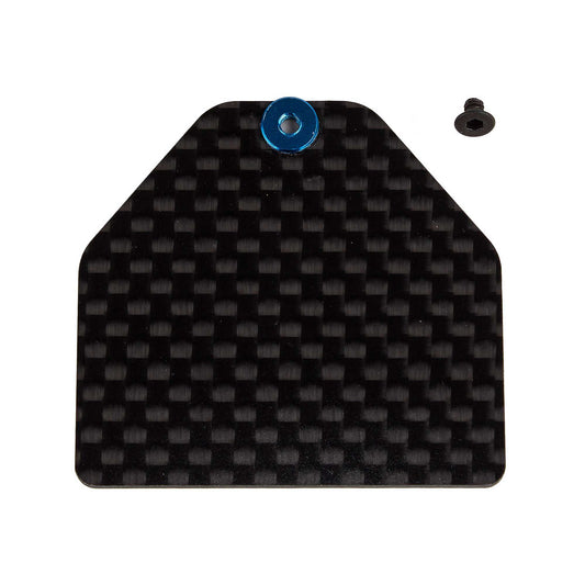 RC10B7 FT Carbon Fiber Servo Weight Plate (ASC92446)