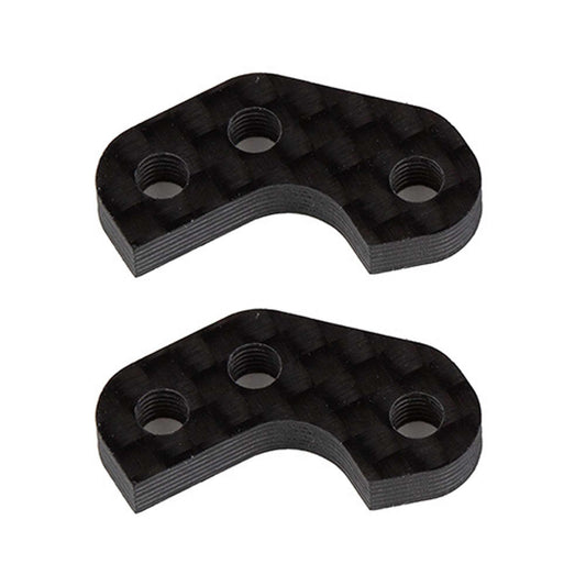 RC10B7 Caster Block Link Mount Set -3mm (ASC92470)