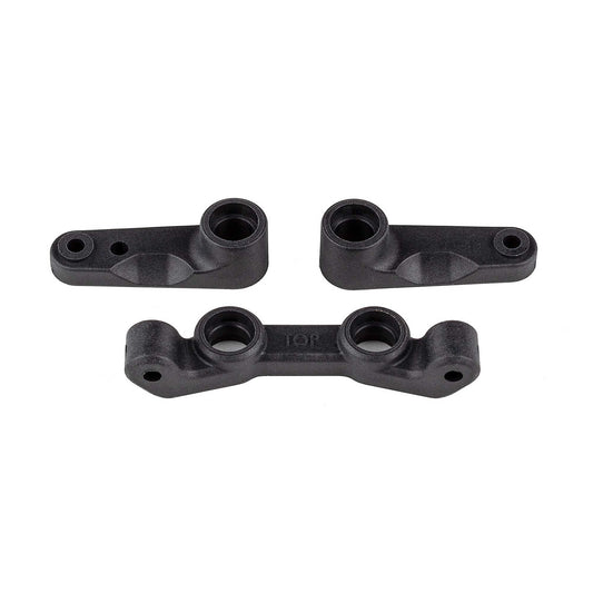 RC10B7 FT Carbon Steering Bellcrank and Rack Set