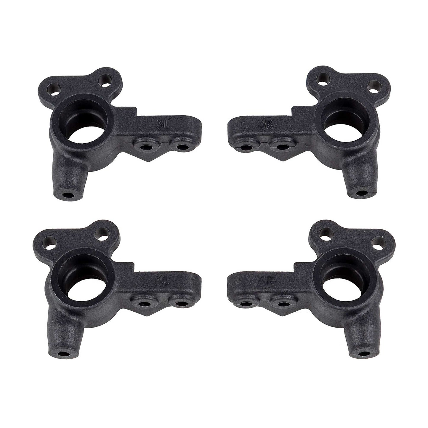 (ASC92493) RC10B7 FT Steering Blocks, Adjustable KPI