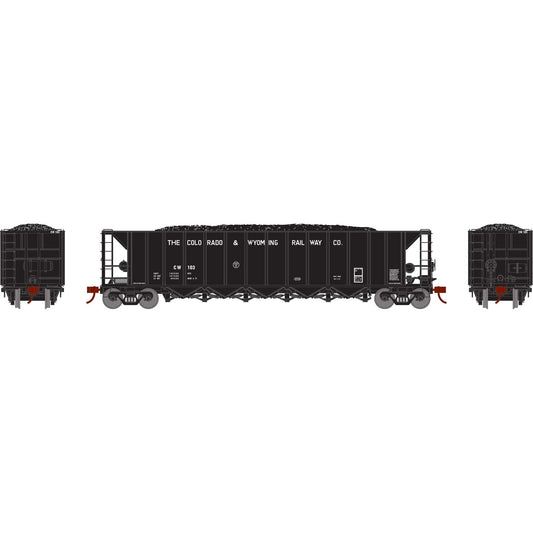 HO Ortner 5-Bay Rapid Discharge Hopper CW #103 (ATH-1011)