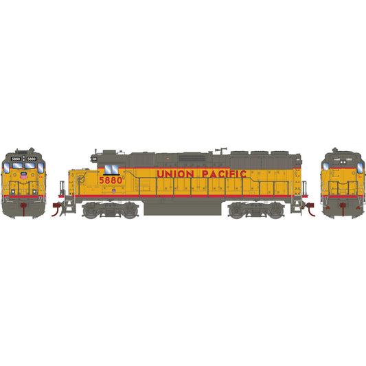 HO EMD GP60 Locomotive Sound-Ready Union Pacific #5880 (ATH-1101)