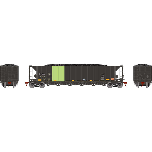 HO Ortner 5-Bay Rapid Discharge Hopper SKOL #78962 (ATH-1109)