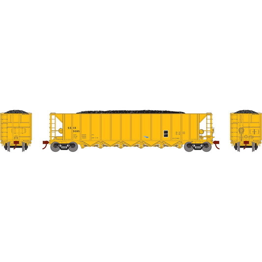 HO Ortner 5-Bay Rapid Discharge Hopper (ATH-1117)