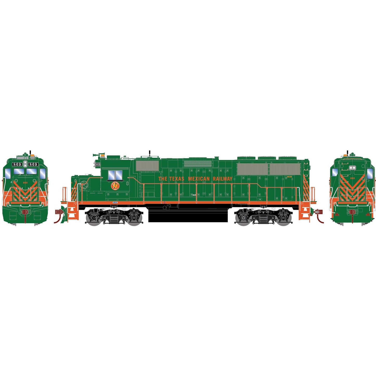 HO EMD GP60 Sound-Ready Locomotive (ATH-1177)
