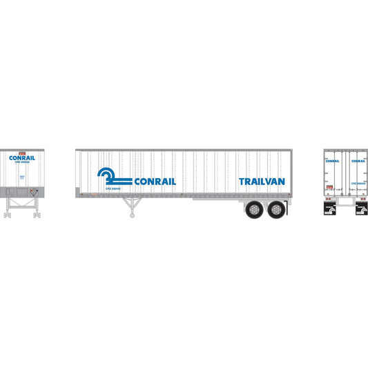 N 40' Fruehauf Trailer Conrail CRZ #200432 (ATH-1178)
