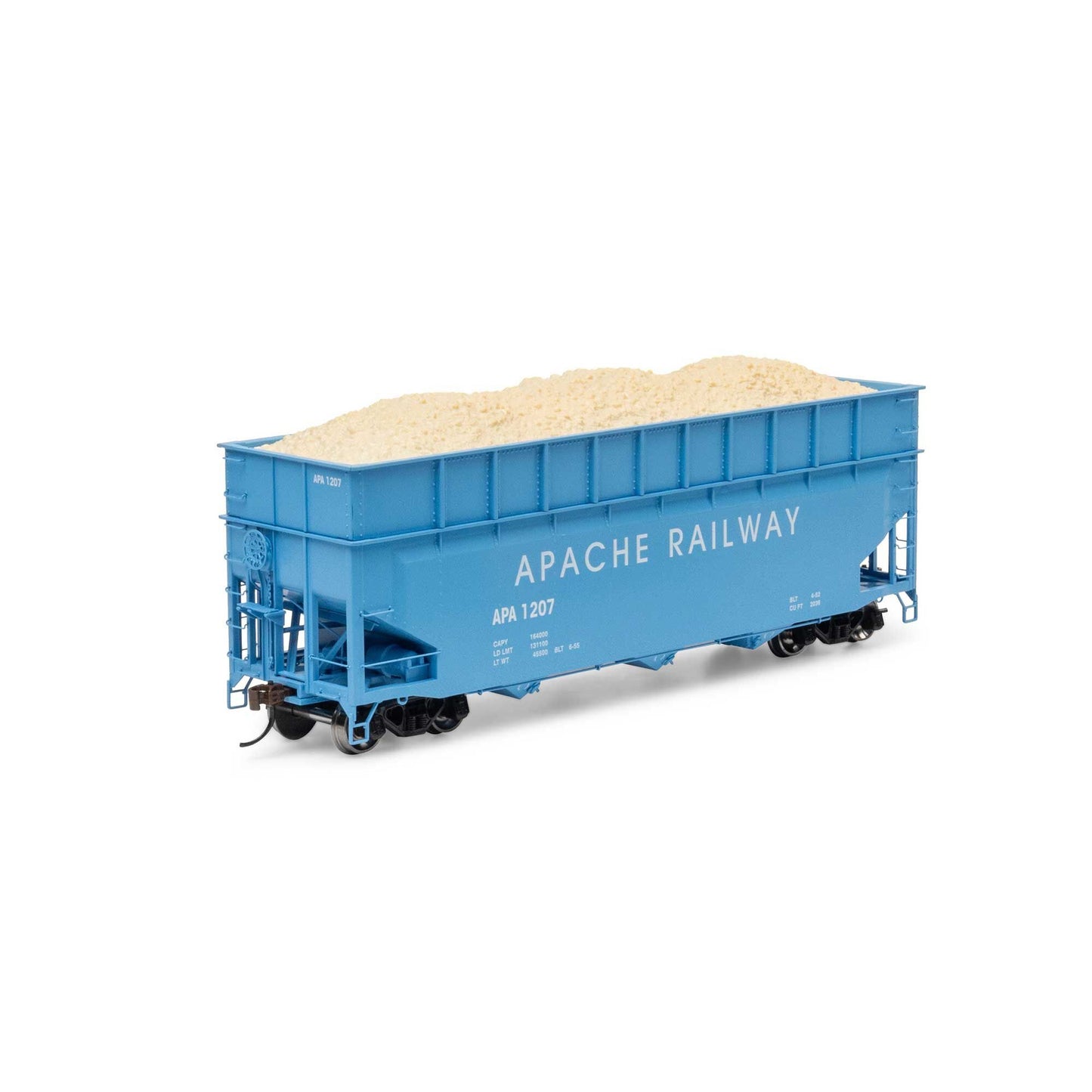 HO 40' Wood Chip Hopper with Load (ATH-1289)