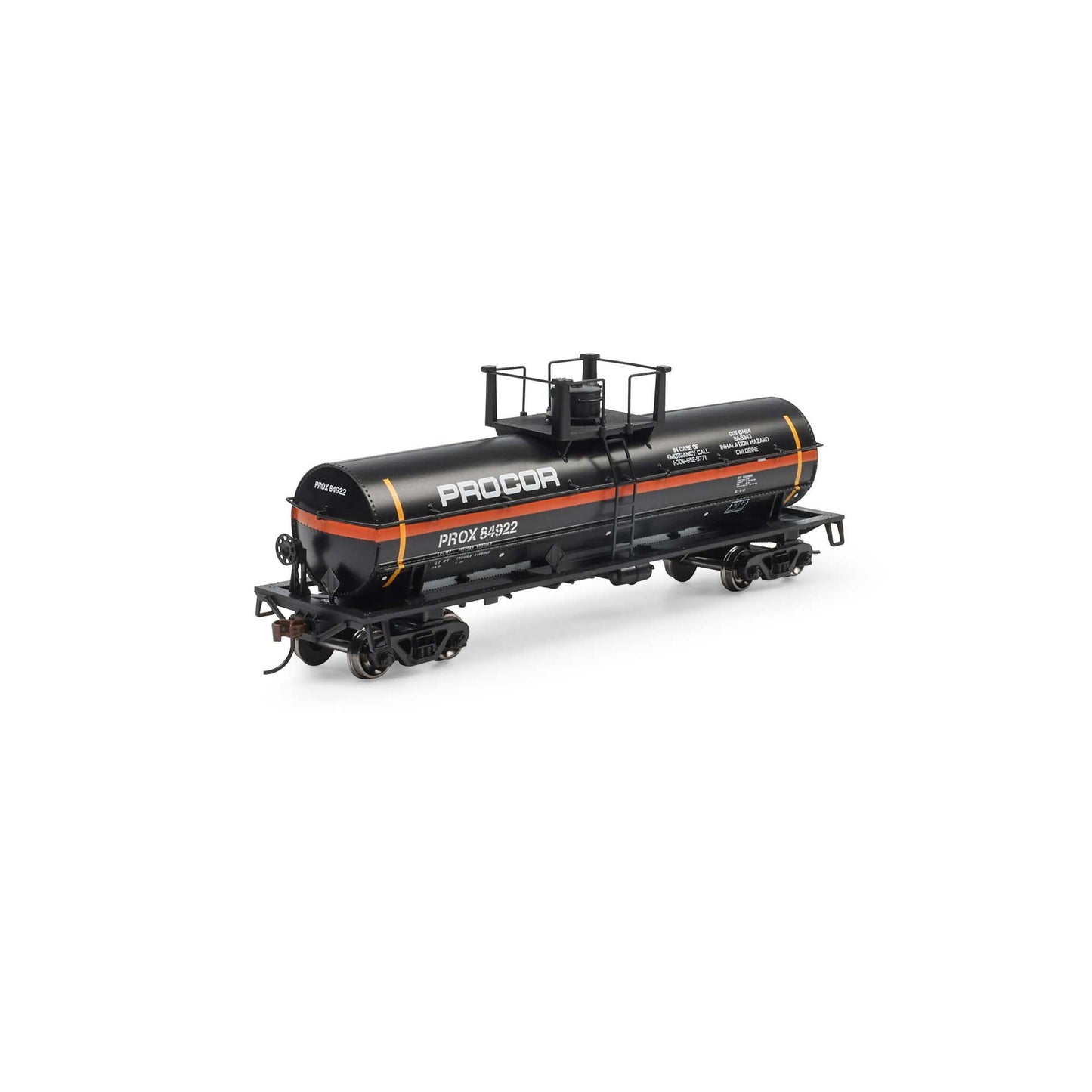 HO 42' Chemical Tank for Model Railroads (ATH-1295)