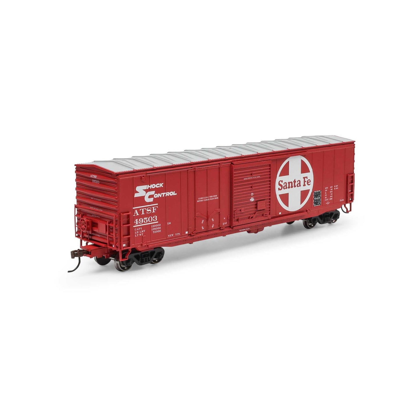 HO 50' ACF Combo Door Box Car ATSF #49503 (ATH-1331)