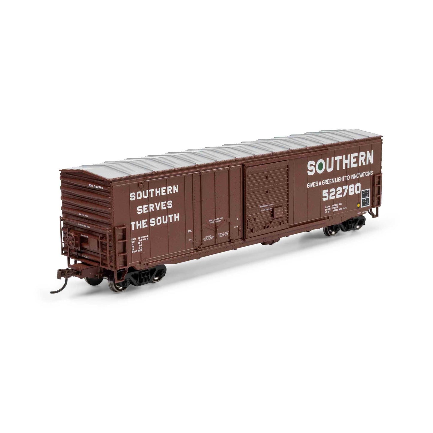 HO 50' ACF Combo Door Box Car SOU #522780 (ATH-1332)