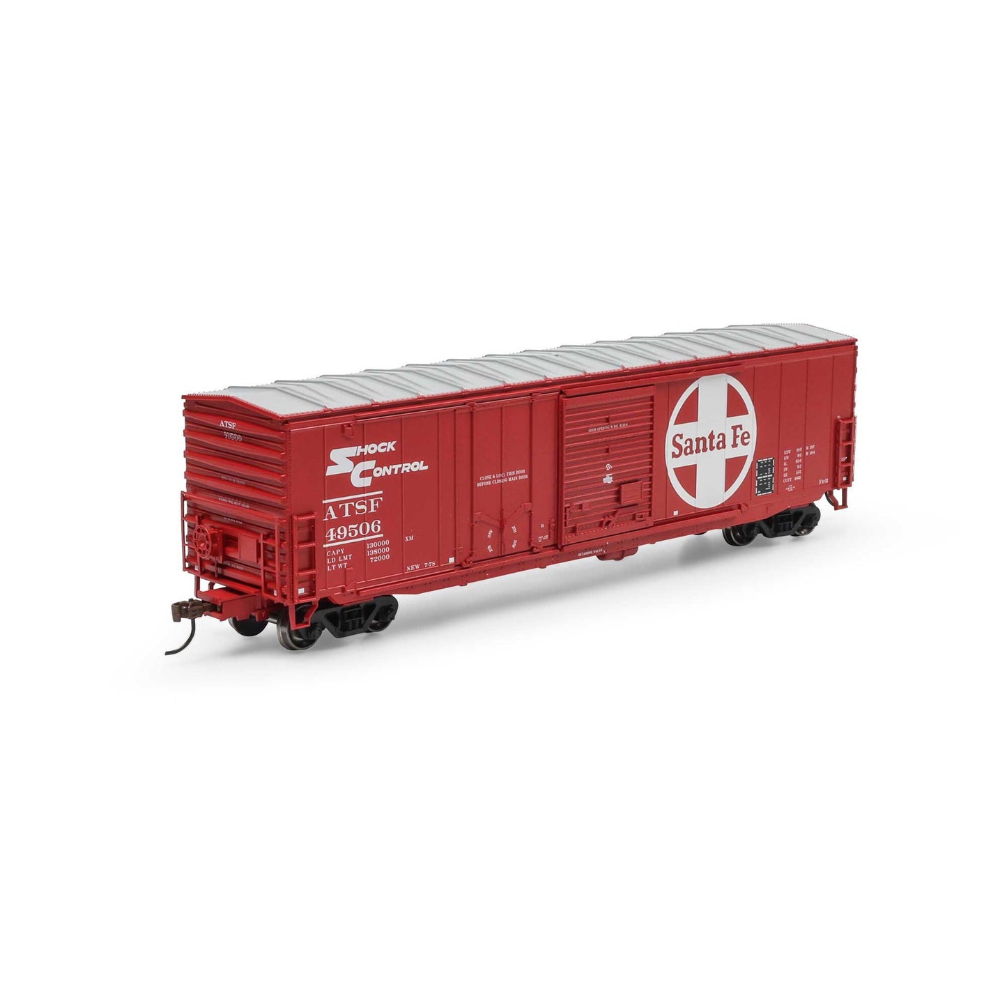 HO 50' ACF Combo Door Box Car ATSF #49506 (ATH-1333)