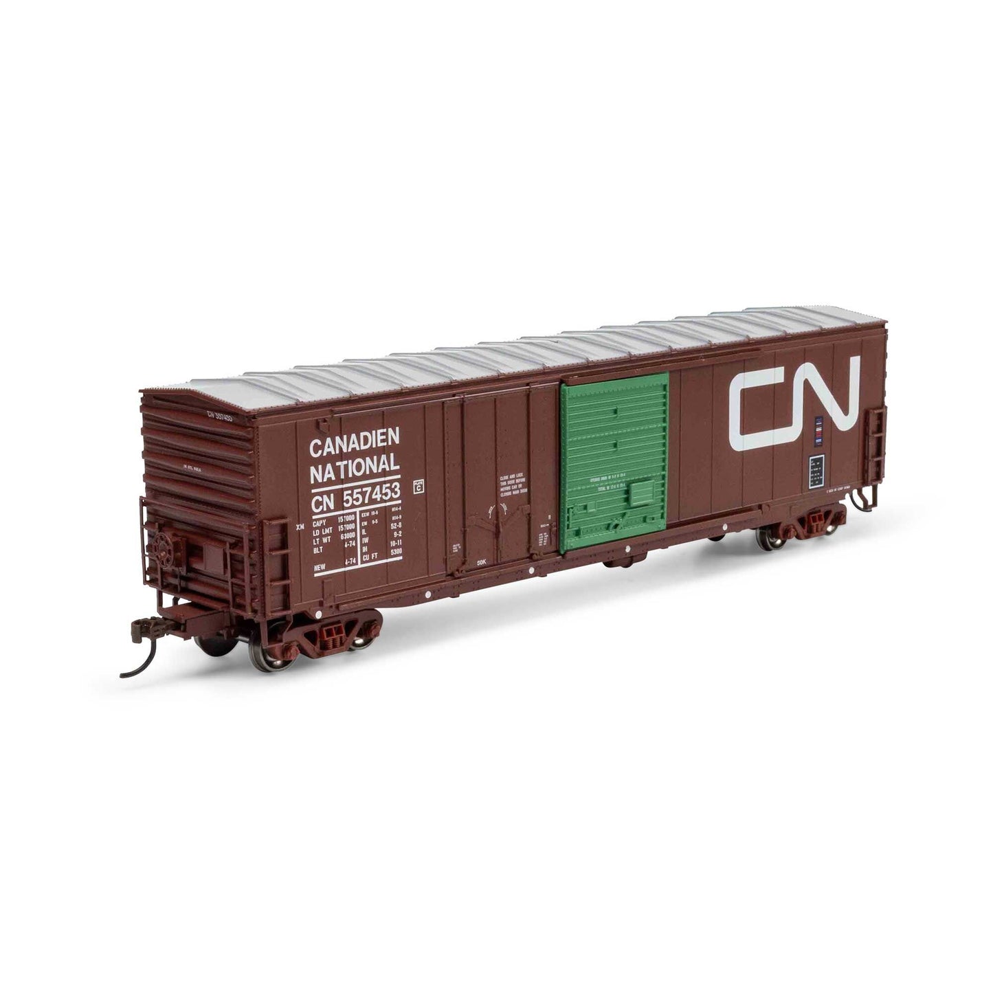 HO 50' ACF Combo Door Box Car CN #557453 (ATH-1343)