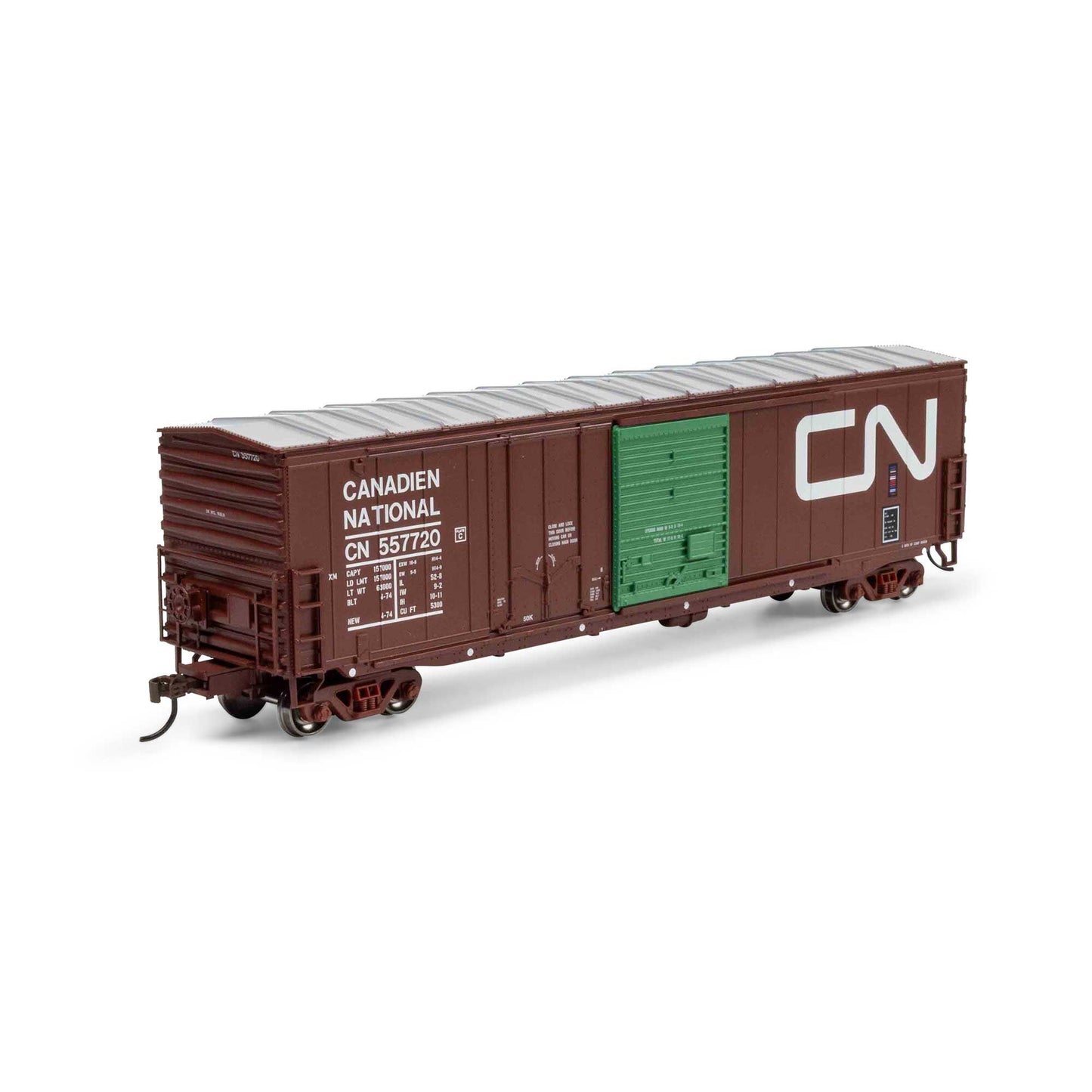 HO 50' ACF Combo Door Box Car CN #557720 (ATH-1346)