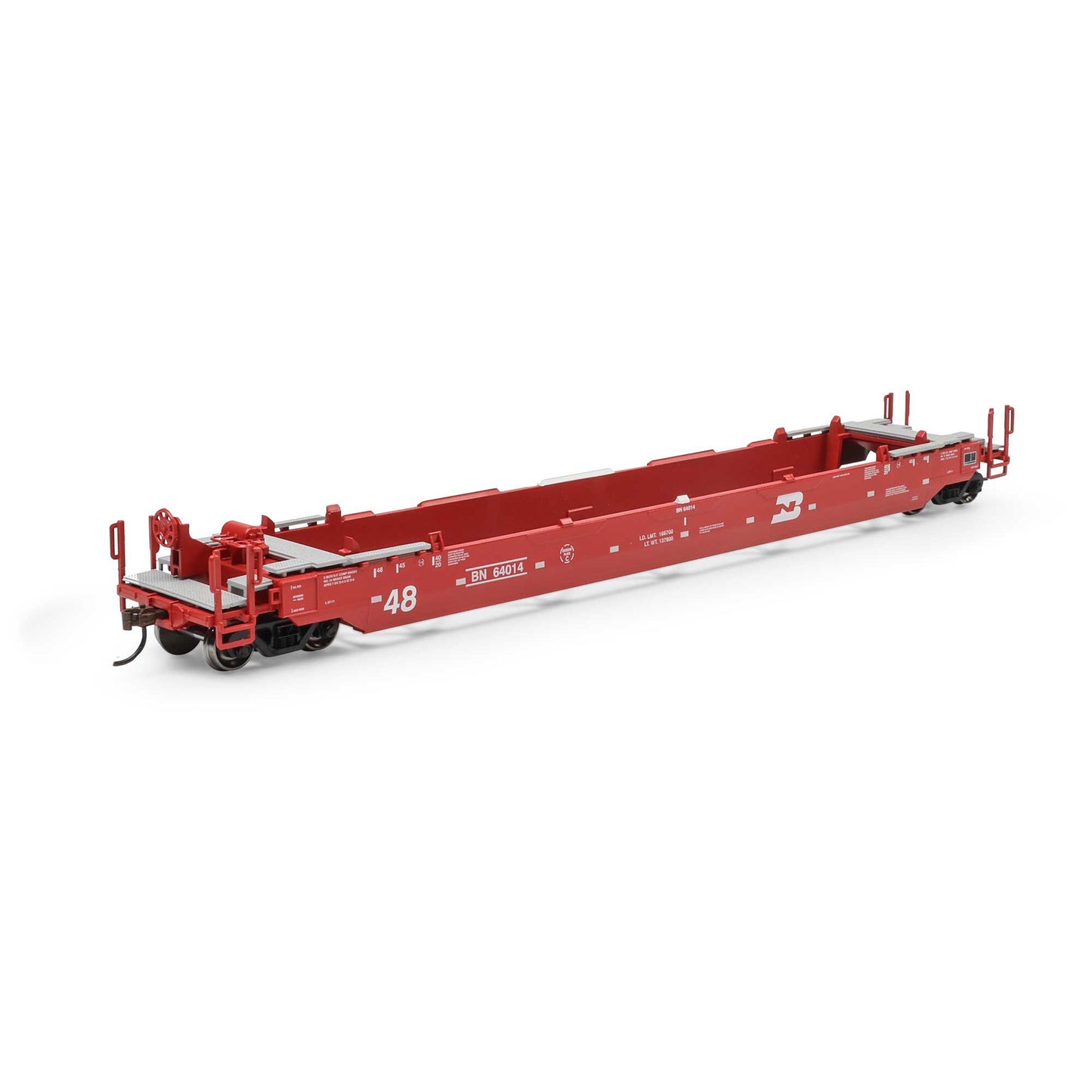 HO 48' Husky Stack Well Car (ATH-1351)