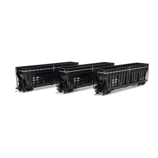 HO ATH Berwick Bathtub Extended Side Gondola Model (ATH-1381)