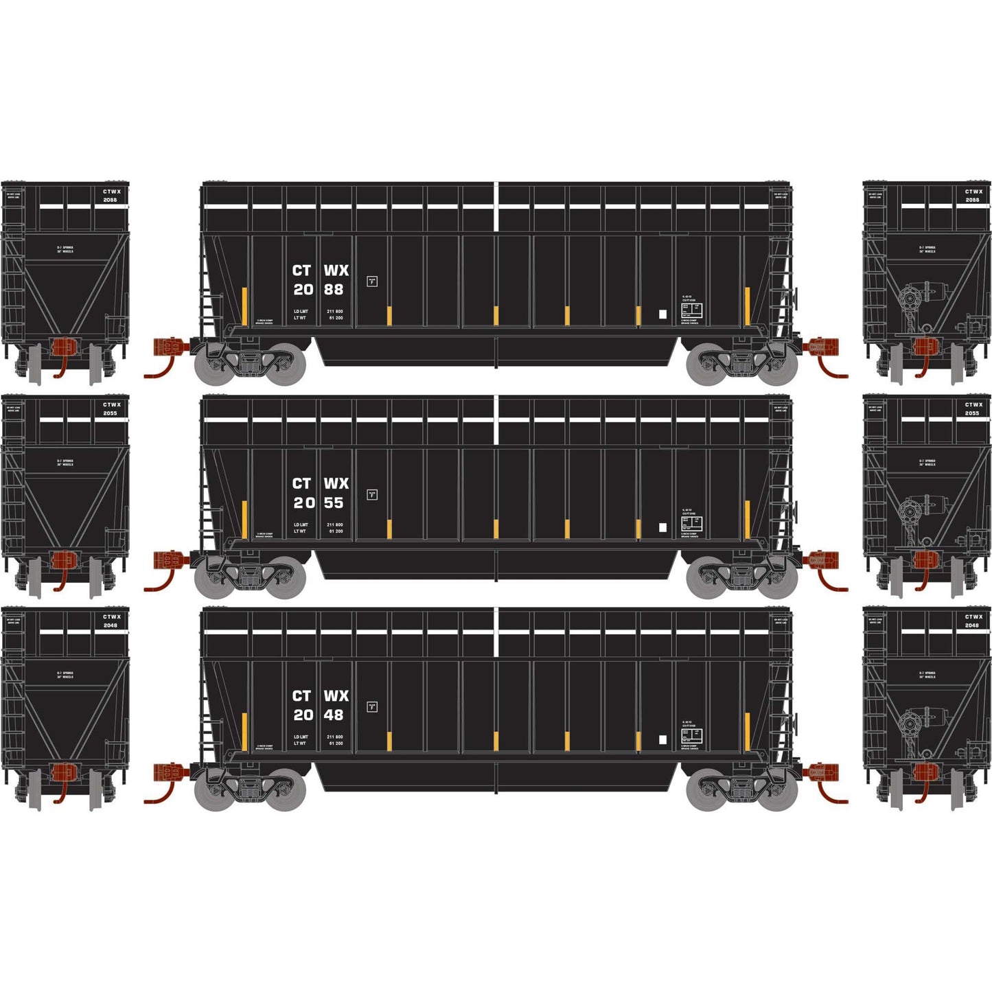 N ATH Berwick Bathtub Extended Side Gondola (ATH-1406)