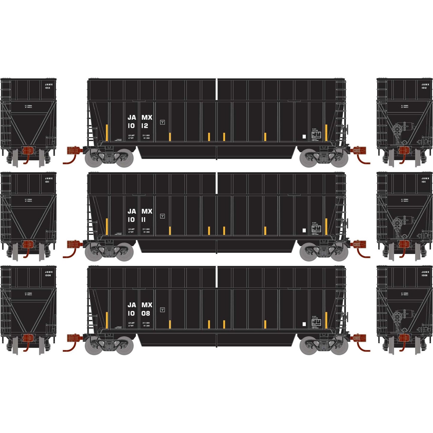 N ATH Berwick Bathtub Extended Side Gondola Model (ATH-1408)