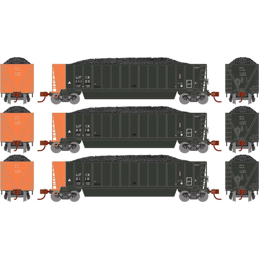 N ATH Berwick Bathtub Gondola with Load Primed for Grime (ATH-1419)