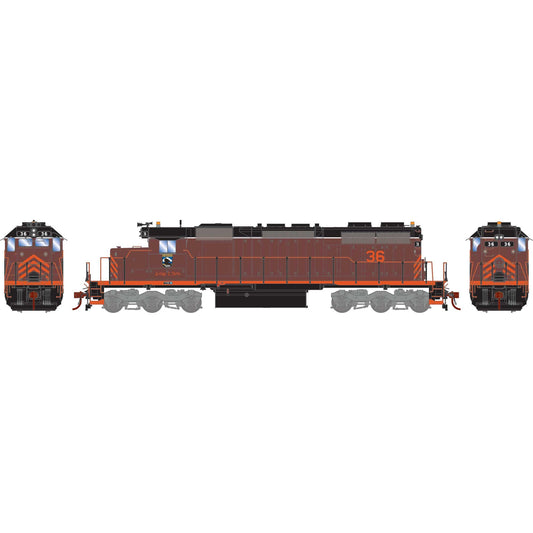 HO EMD SD38 Locomotive MR #36 (ATH-1429)