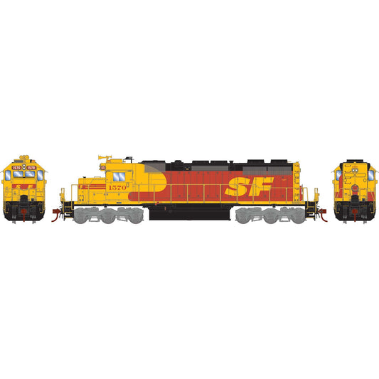 HO EMD SD39 Locomotive with DCC & Sound ATSF #1570 (ATH-1455)