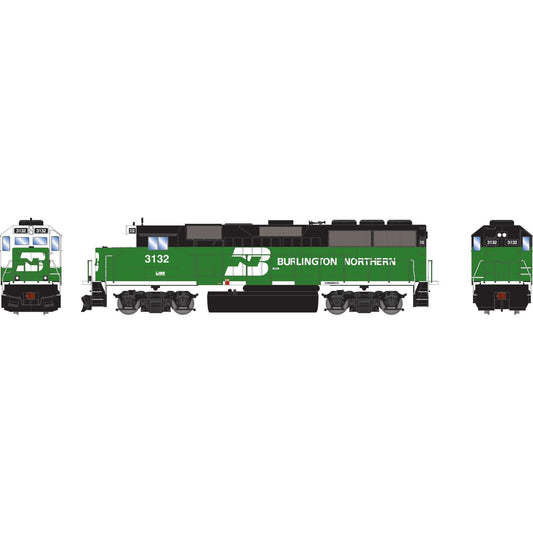 HO ATH GP50 Locomotive BN #3132 (ATH-1507)