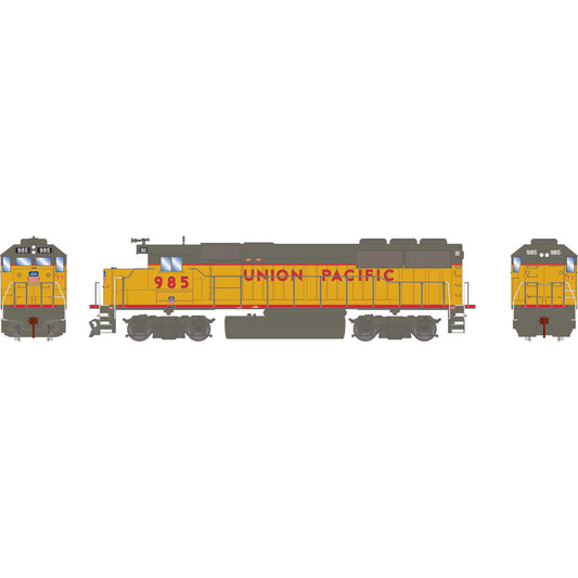HO ATH GP50 Locomotive UP Ex-MP #985 (ATH-1514)