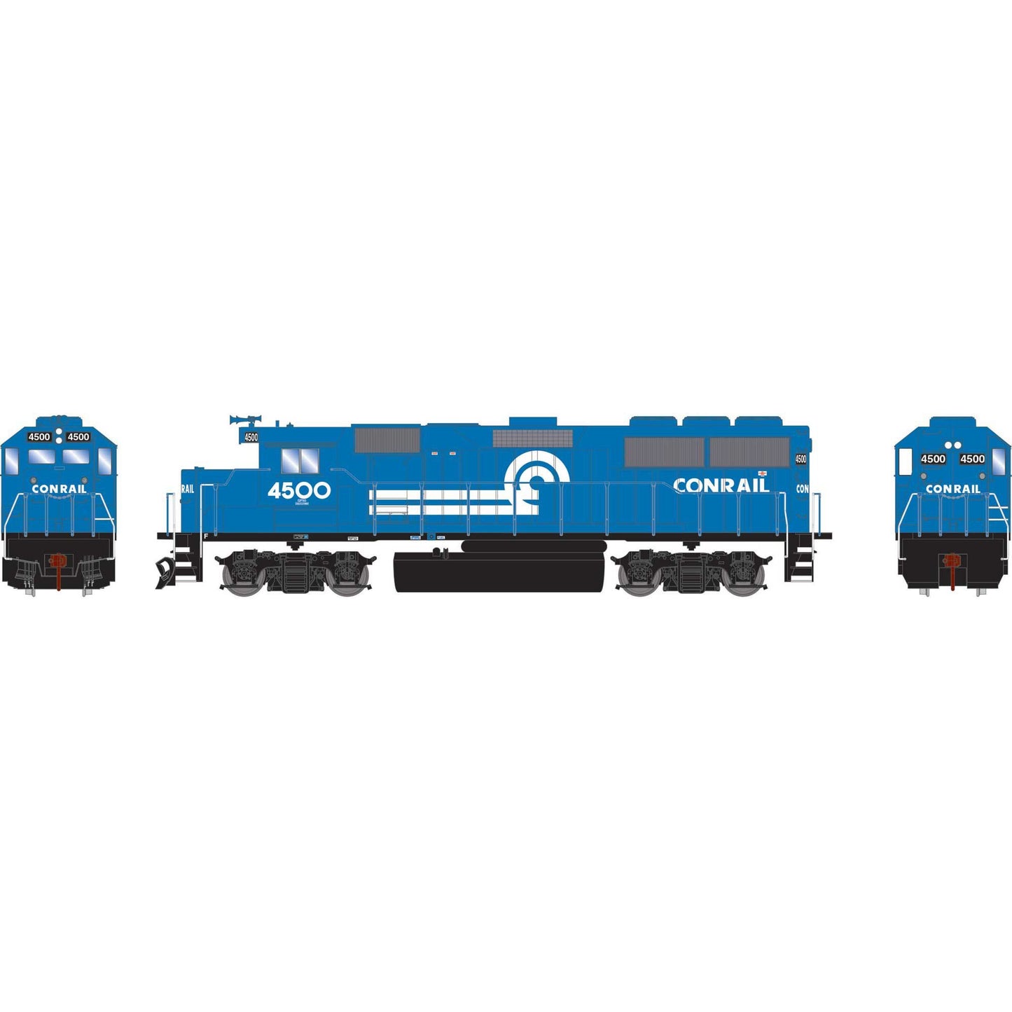HO ATH GP50 Locomotive CR Legendary Liveries #4500 (ATH-1515)