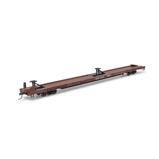 HO ATH 85' TOFC Flat Car SOO #5583 (ATH-1552)